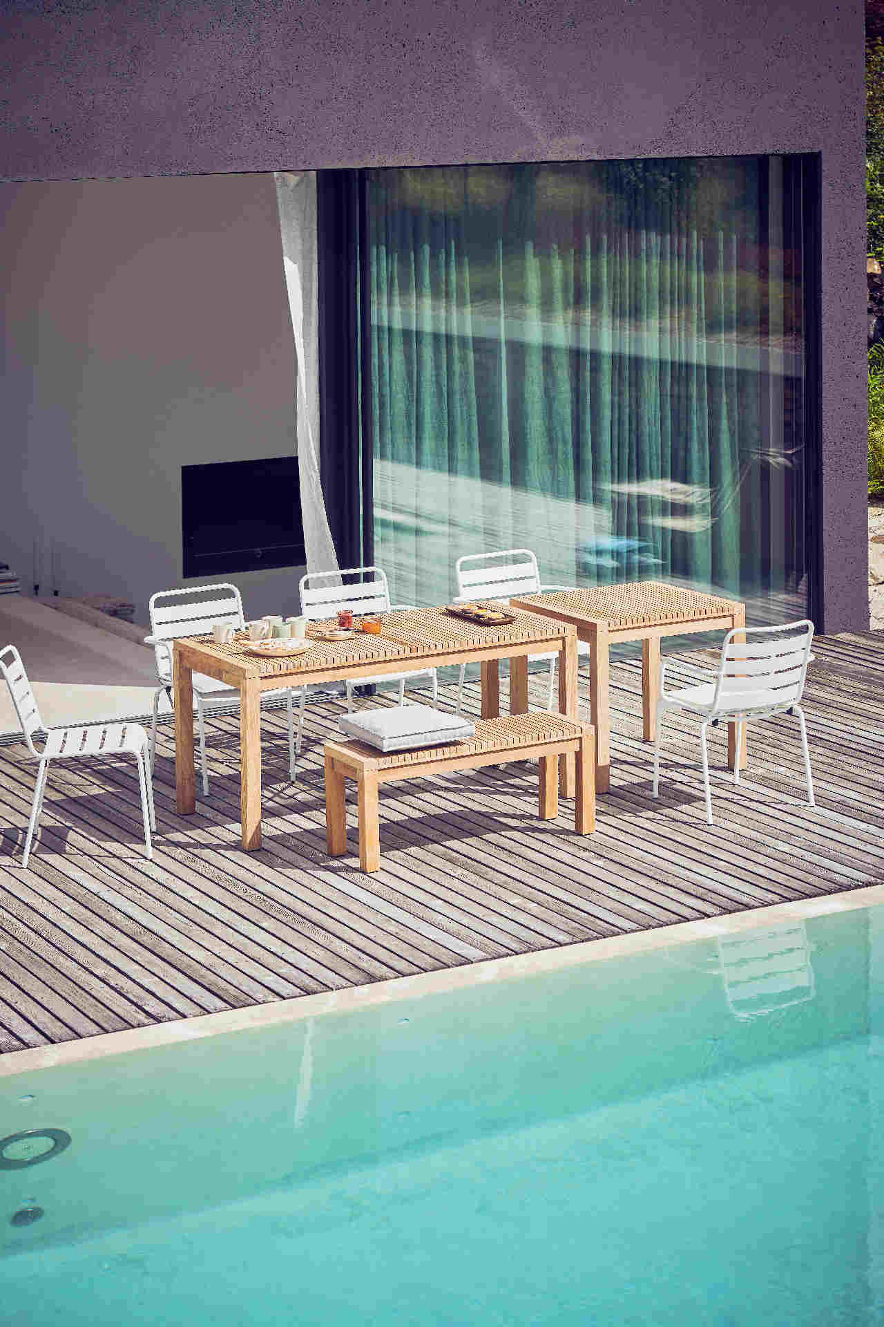 Jan Kurtz Samoa Gartentisch Teakholz