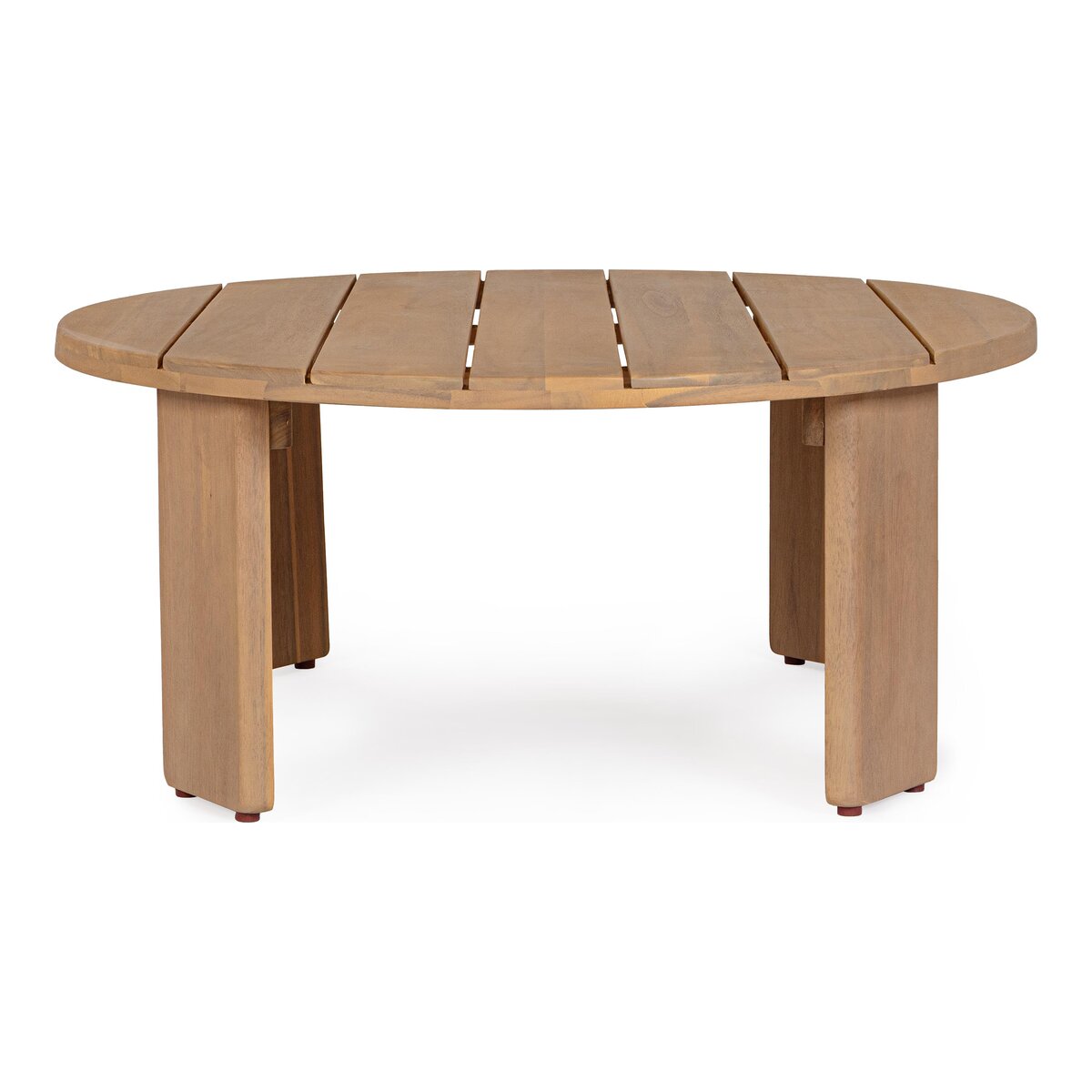 Gartencouchtisch Pablo - Akazienholz Natur, in Teak-Optik, 100 x 80 cm