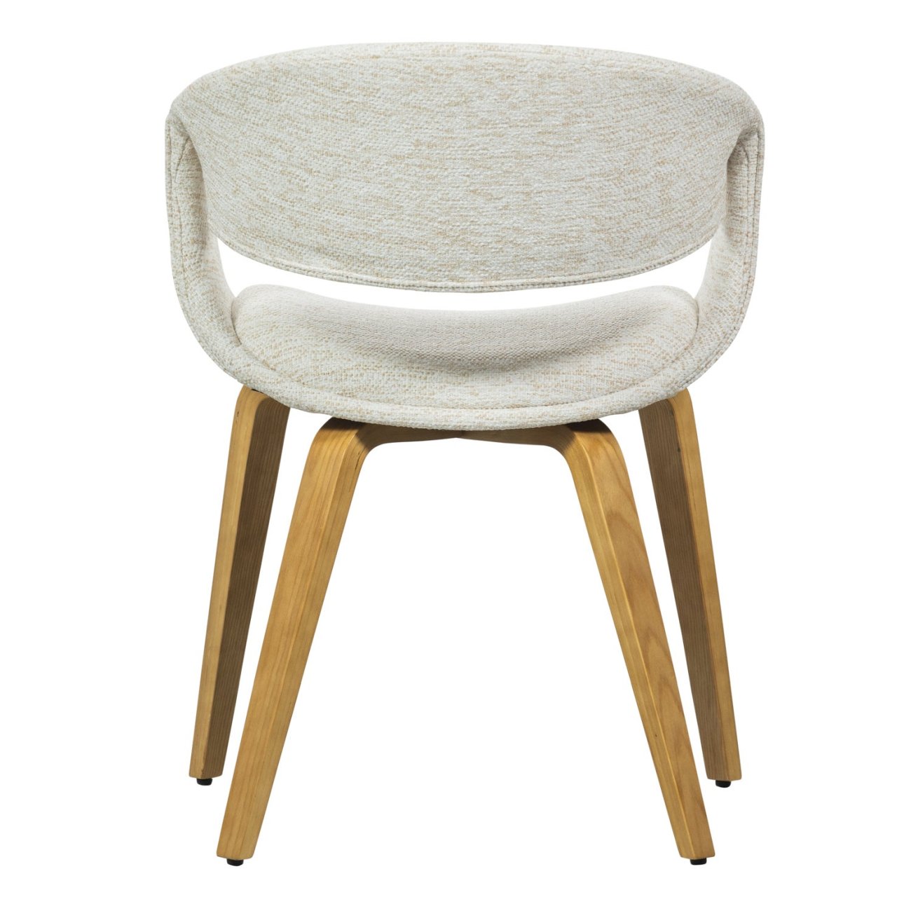 Esszimmerstuhl Yossi aus Webstoff, Natur / Natur