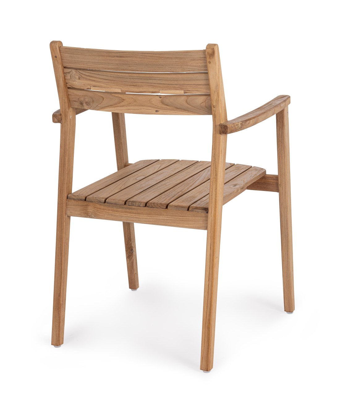 Gartenstuhl Adriel aus recyceltem Teakholz