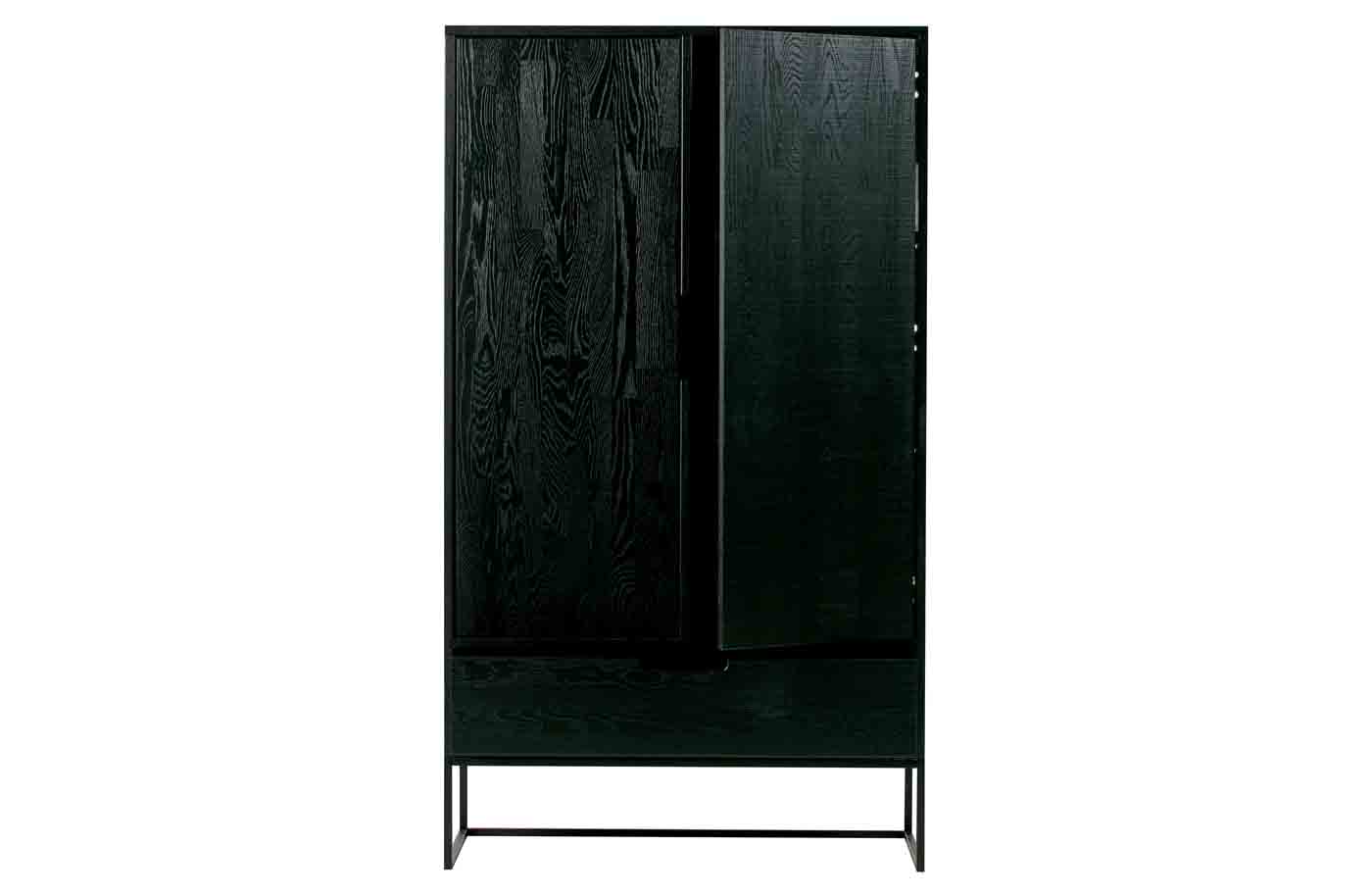 Schrank Silas, Eiche Schwarz