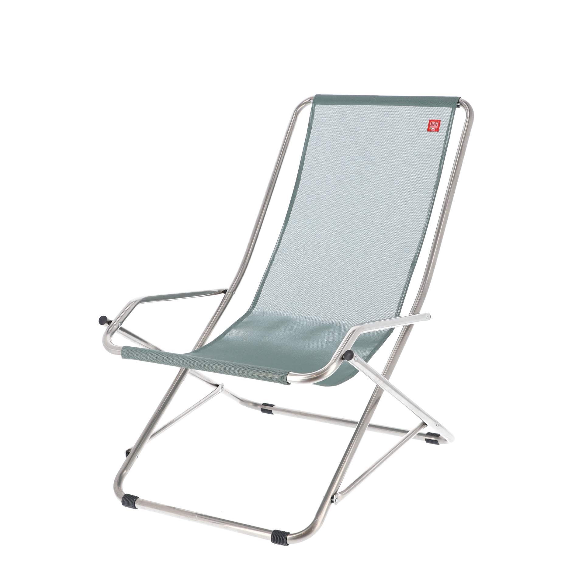 Gartensessel Dondolina aus Aluminium, Salbei Gartensessel Dondolina aus Aluminium, Salbei