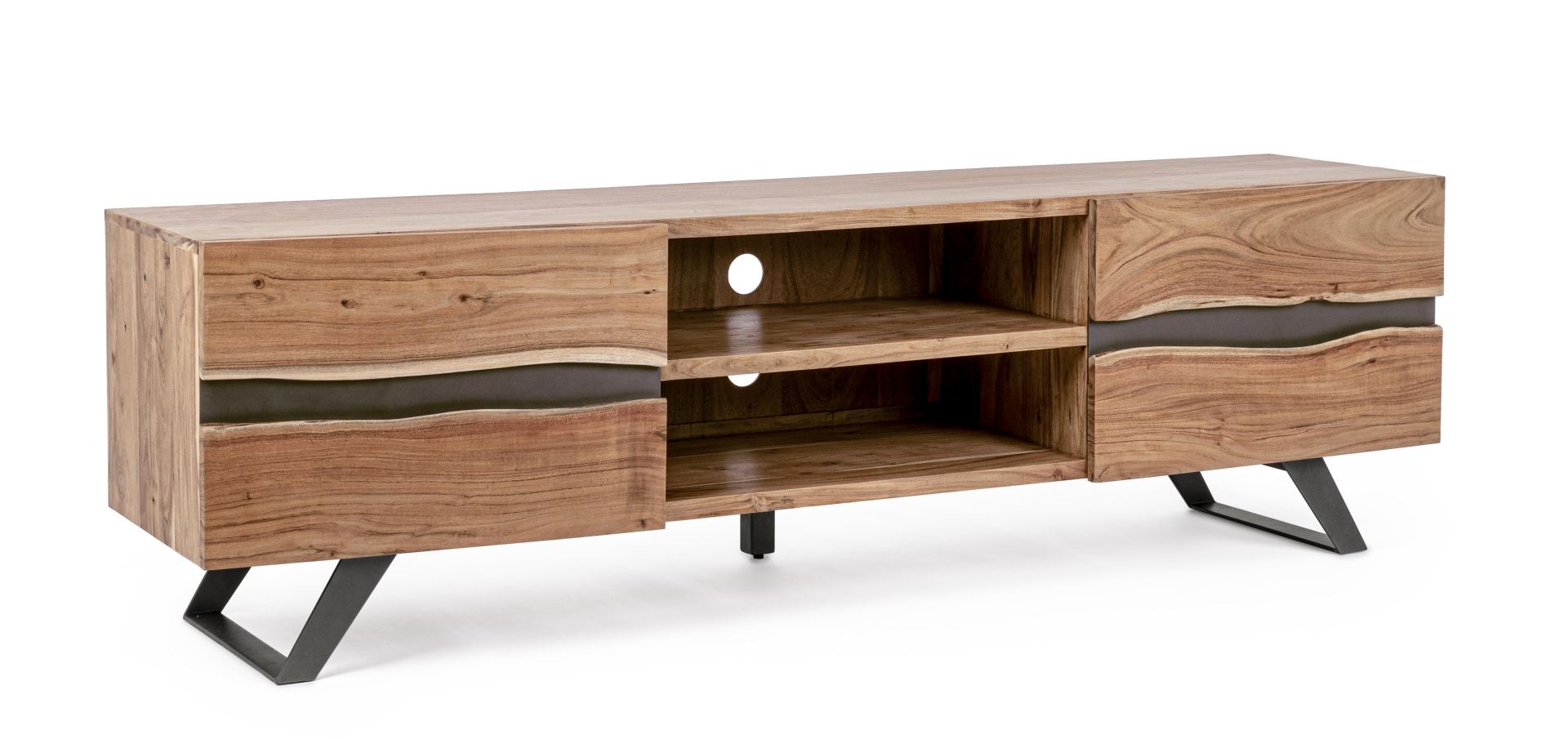 TV-Board Aron aus Akazienholz, 190 cm TV-Board Aron aus Akazienholz, 190 cm