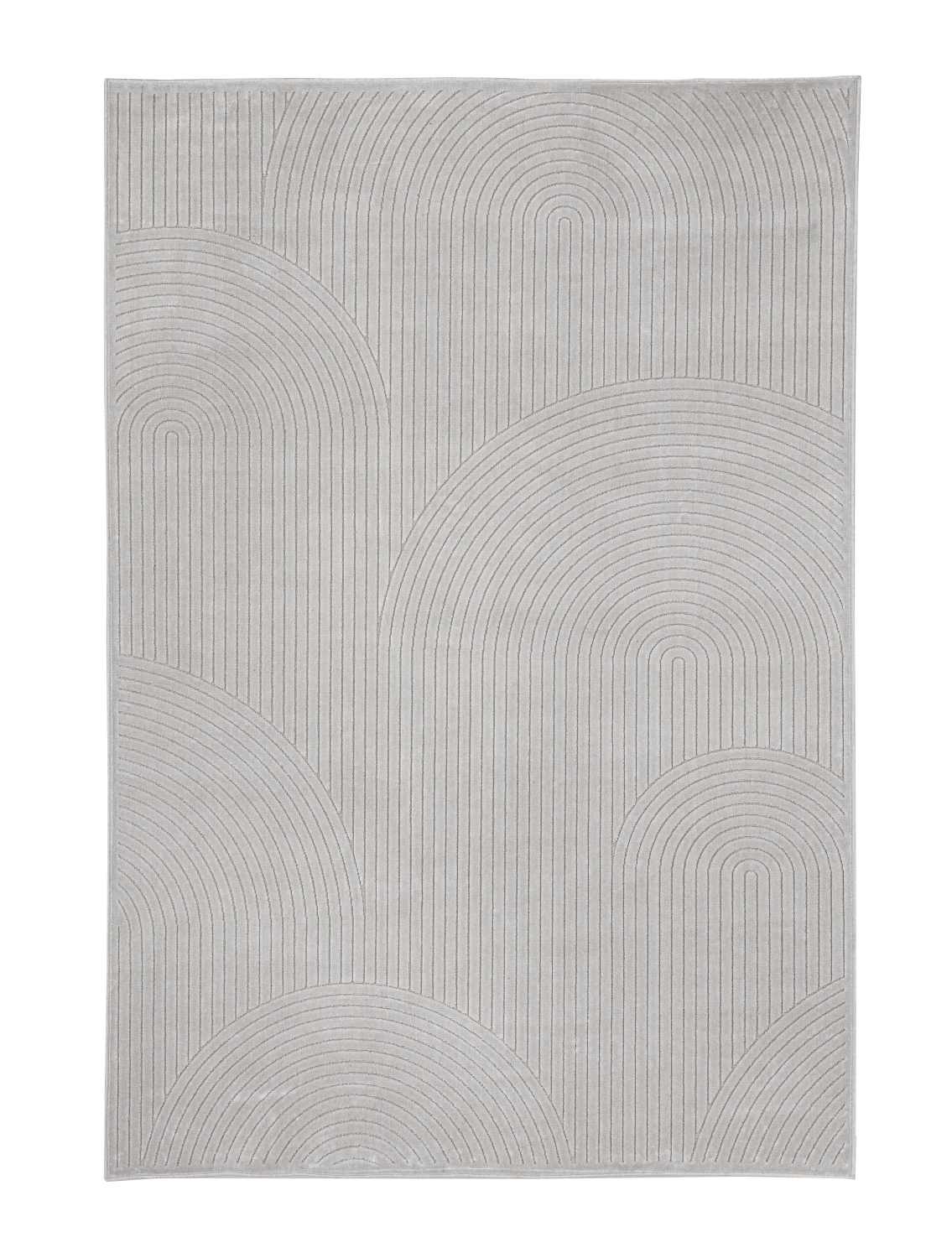 Teppich Klab aus Viskose 160x230 cm, Hellgrau Teppich Klab aus Viskose 160x230 cm, Hellgrau