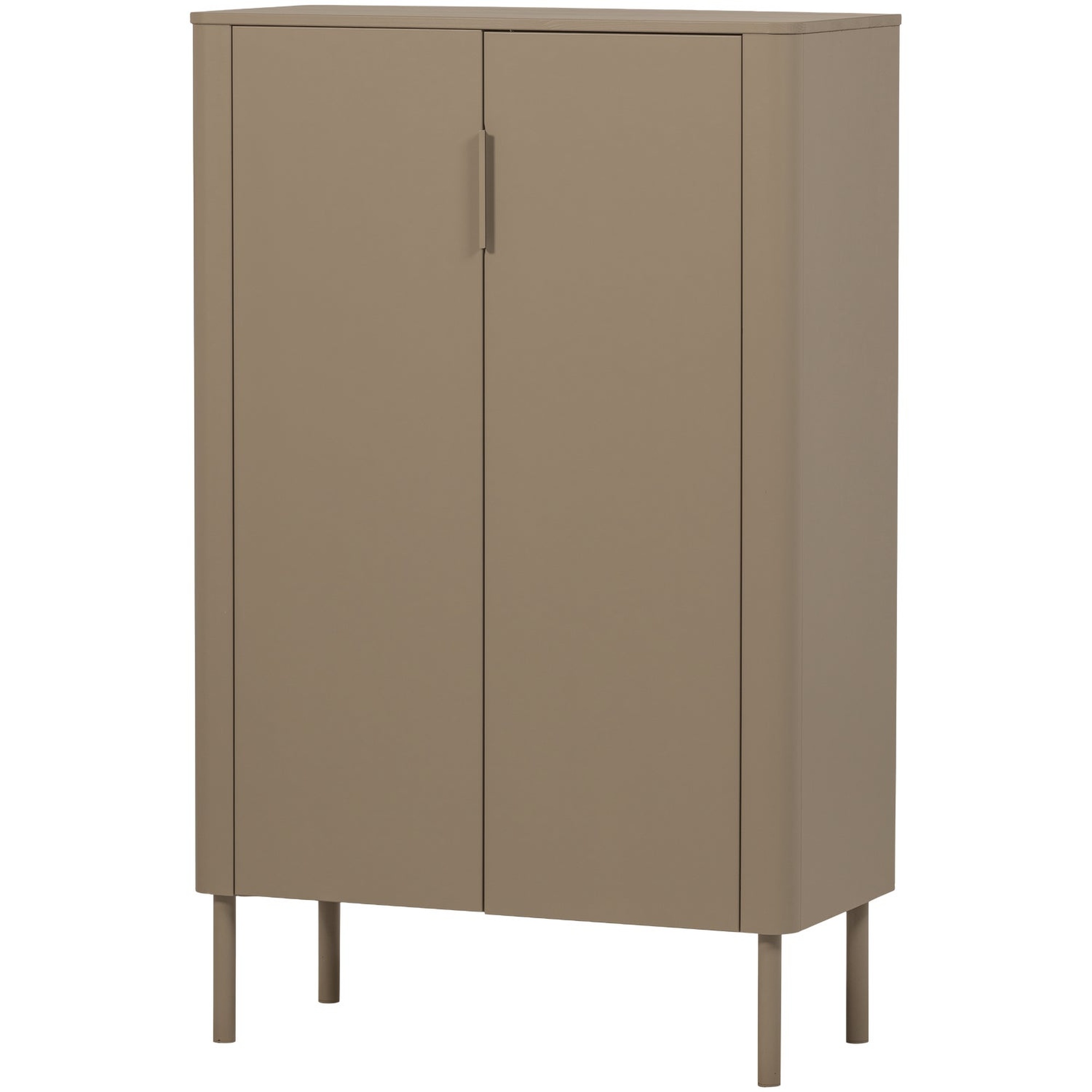 Schrank Gunnar 2-türiger Kiefer[FSC] Braun - moderner Aufbewahrungsschrank, 135 x 85 x 39 cm