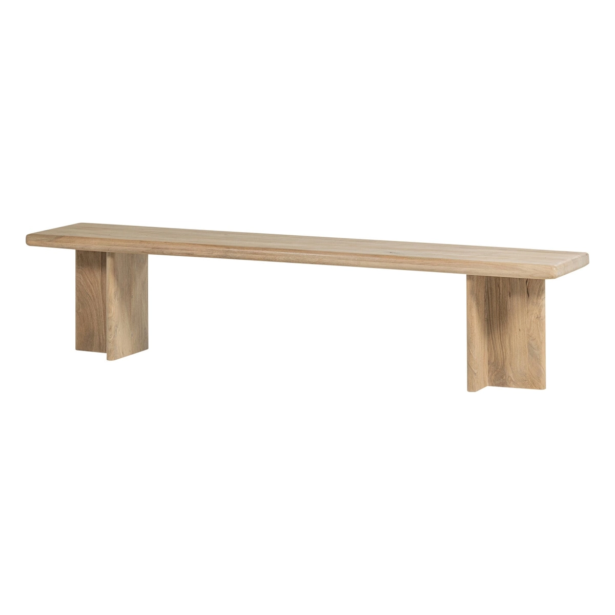 Bank Ato - Mangoholz Natur, 180 cm