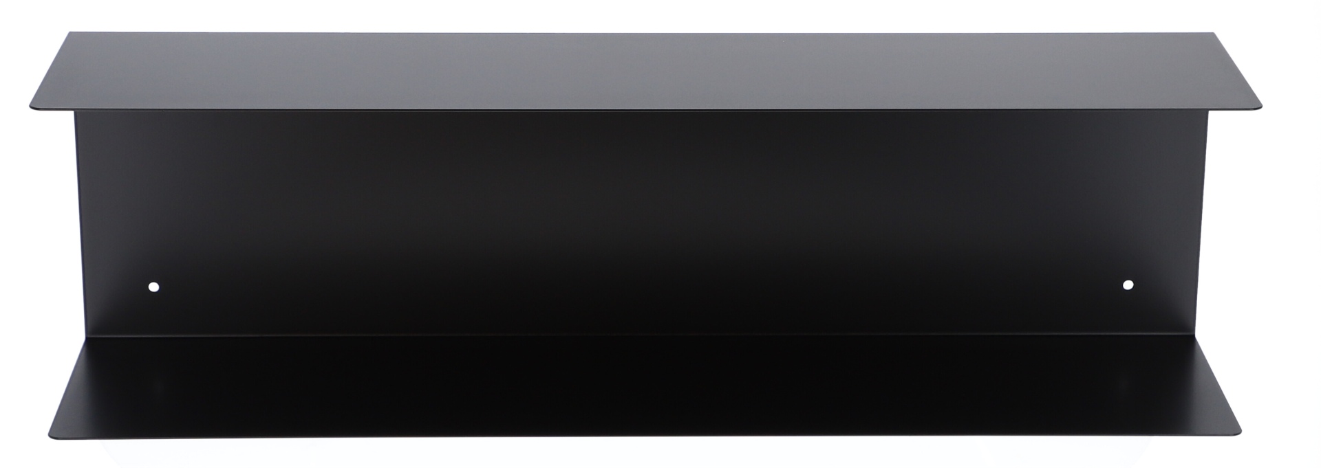 Das Wandregal Fleur wurde aus Metall gefertigt und hat einen schwarzen Farbton. Die Breite beträgt 80 cm. Das Design ist schlicht aber auch modern. Das Regal ist ein Produkt der Marke Jan Kurtz.
