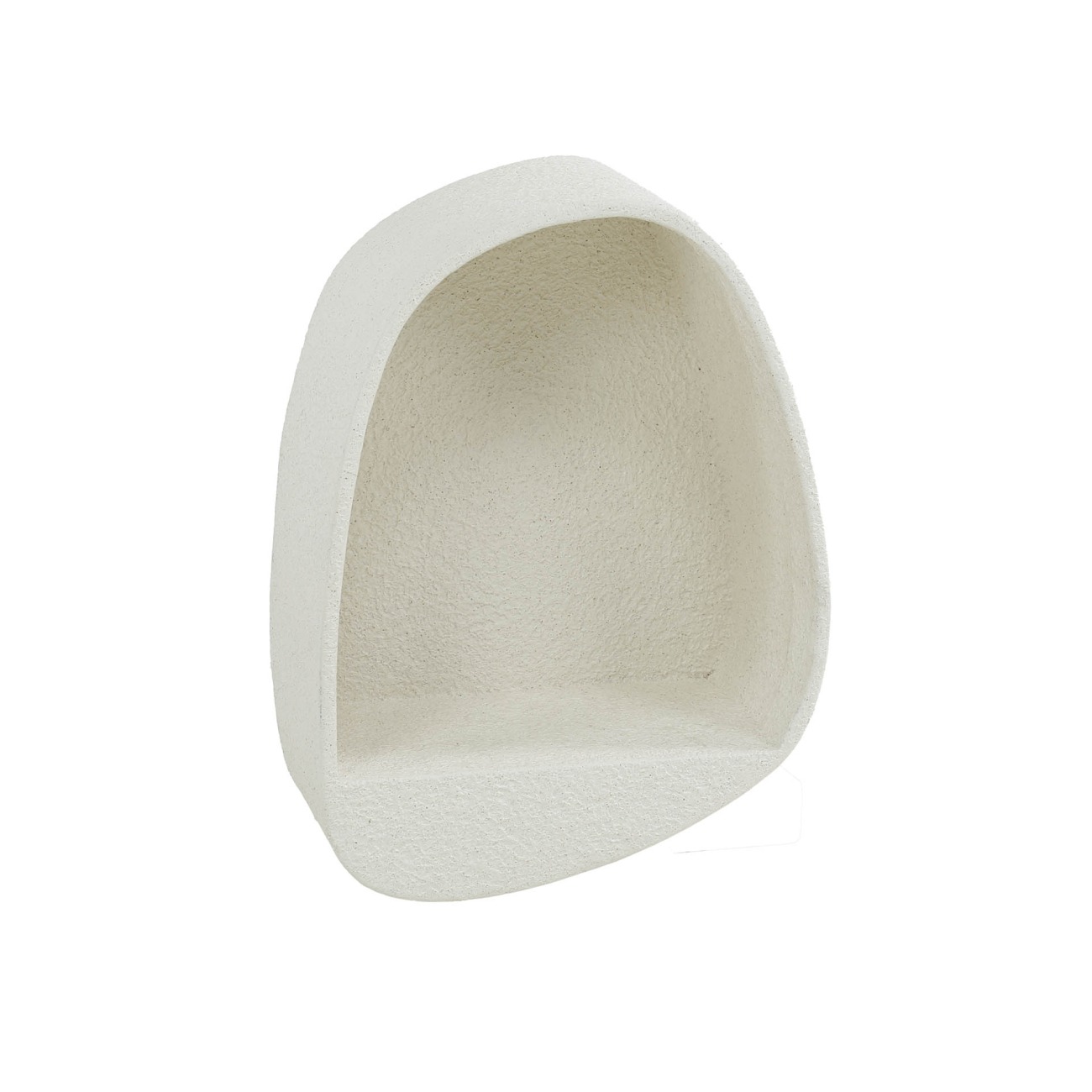 Wandregal Stenmabre - cremeweißer Marmor-Komposit, Organisch Wandregal Marbre - cremeweißer Marmor-Komposit, Organisch