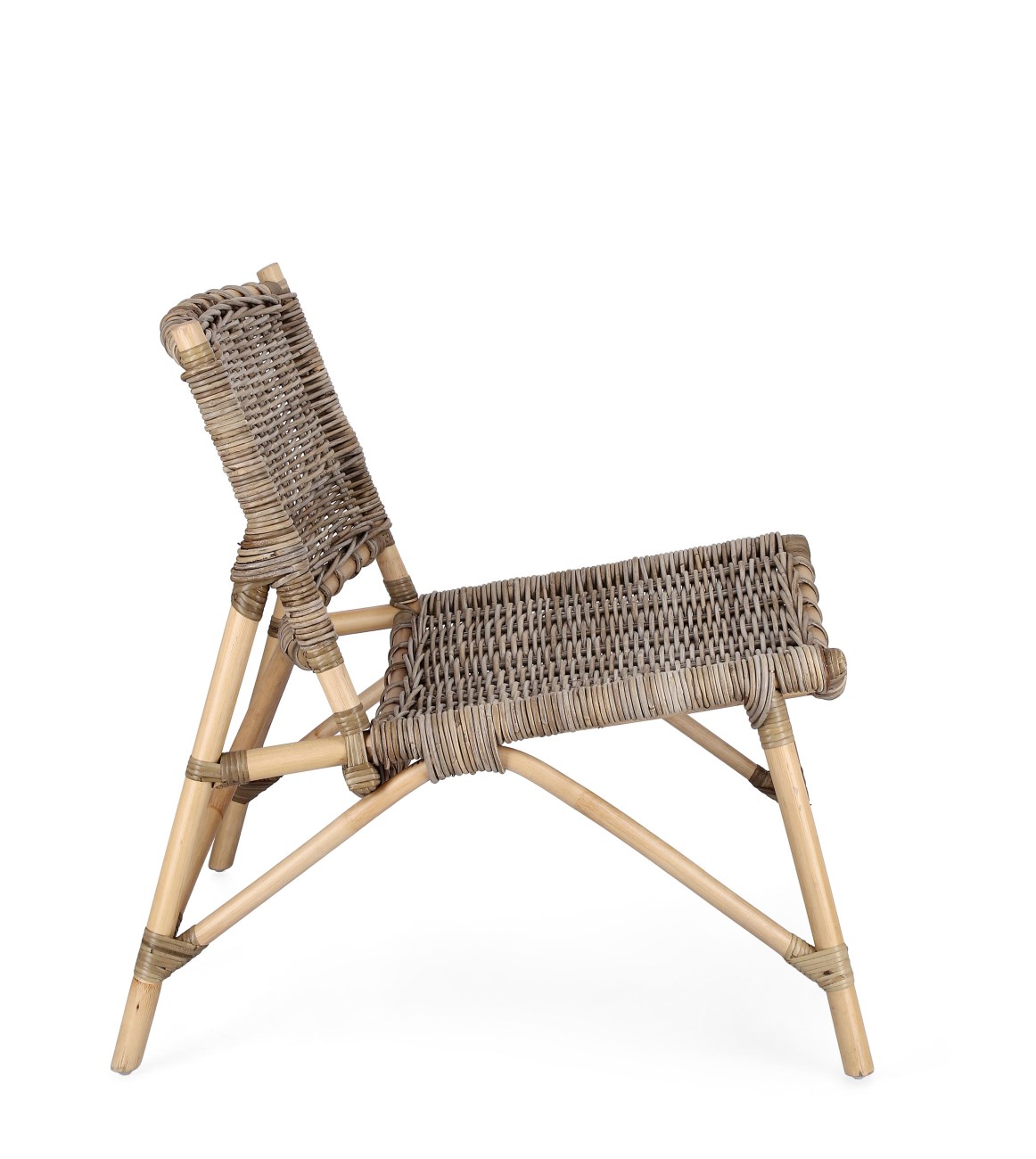 Sessel Tarifa aus Rattan. Natur