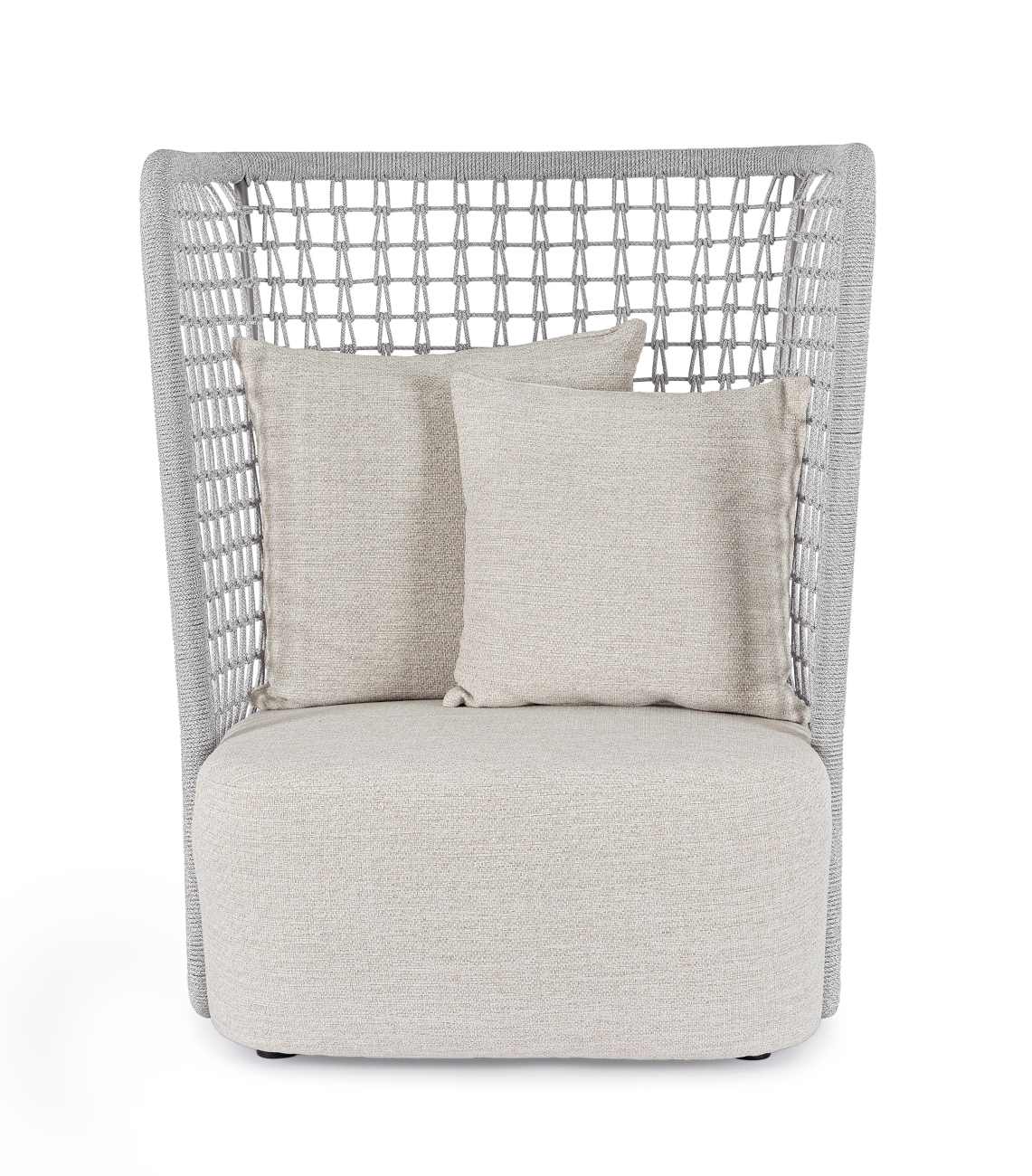 Gartensessel Kollar aus Olefin-Stoff, Artic