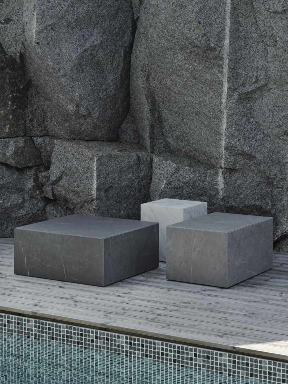 Gartencouchtisch Zten aus Metall, 80x80 cm