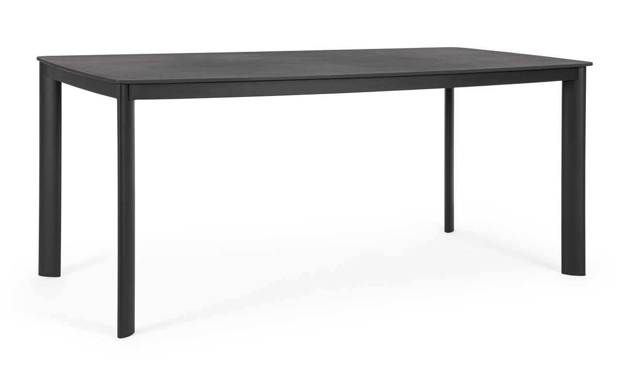 Gartenesstisch Alcora aus Aluminium 180x90 cm, Anthrazit Gartenesstisch Alcora aus Aluminium 180x90 cm, Anthrazit