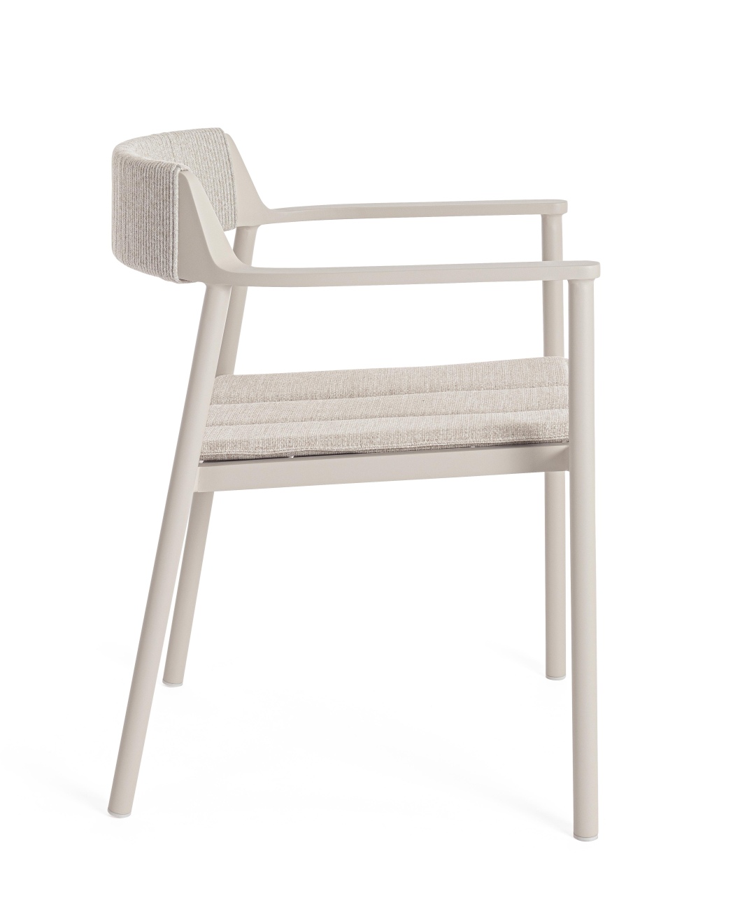 Gartenstuhl Ropery aus Aluminium, Morny