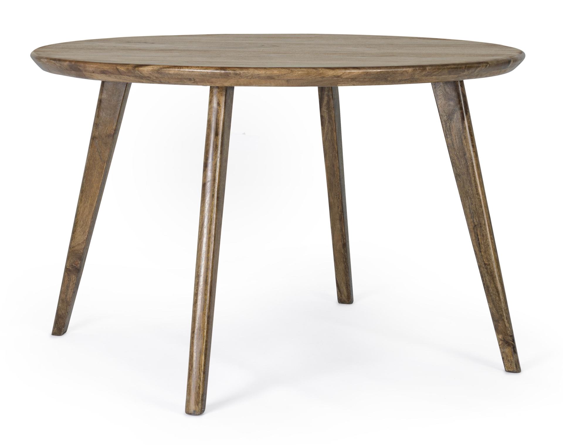 Der Esstisch Sylvester überzeugt mit seinem klassischem Design. Gefertigt wurde er aus Akazienholz, welches einen natürlichen Farbton besitzt. Das Gestell des Tisches ist auch aus Akazienholz. Der Tisch besitzt einen Durchmesser von 120 cm.