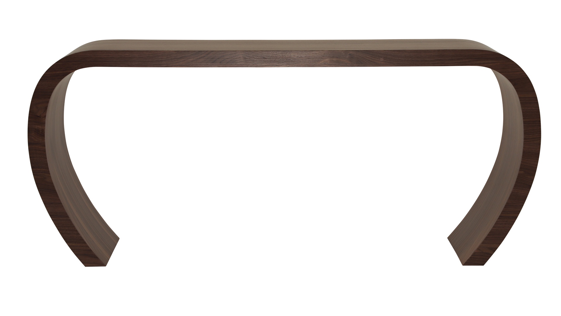 Das Sideboard Sidebow überzeugt mit seiner besonderen Form. Gefertigt wurde das Sideboard aus Echtholzfurnier. Die Farbe ist Nussbaum. Es ist ein Produkt der Marke Jan Kurtz und hat eine Breite von 168 cm.