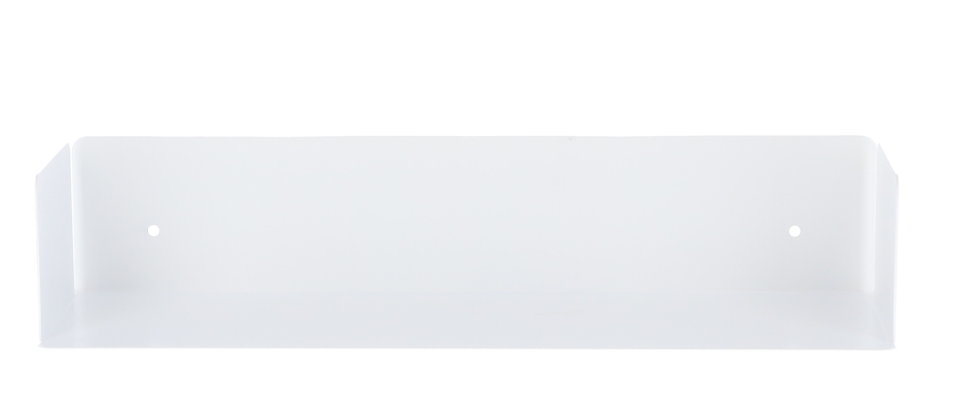 Wandregal Lyra aus Metall Weiß, 50 cm Wandregal Lyra aus Metall Weiß, 50 cm