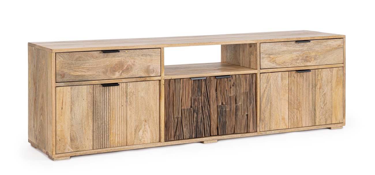 TV-Board Nashik aus Mangoholz, 175 cm TV-Board Nashik aus Mangoholz, 175 cm