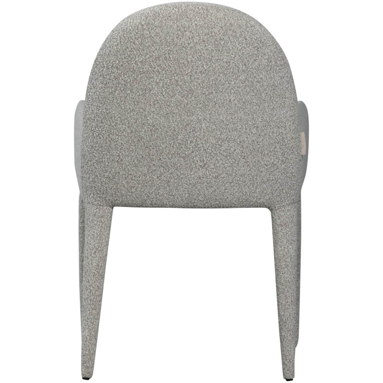 Esszimmerstuhl Elegance aus Boucle-Stoff, Grau