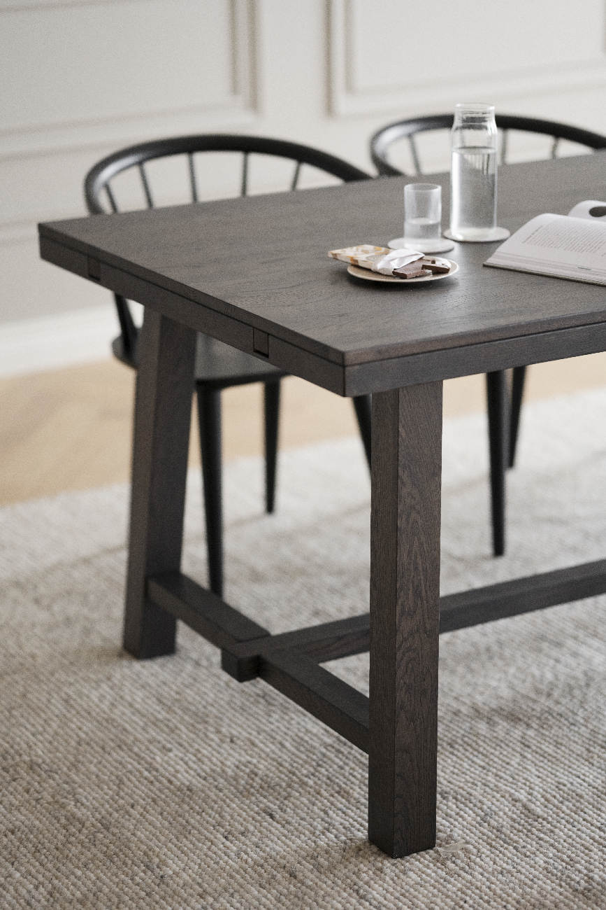 Esstisch Brooklyn, Classic, 220cm, Braun