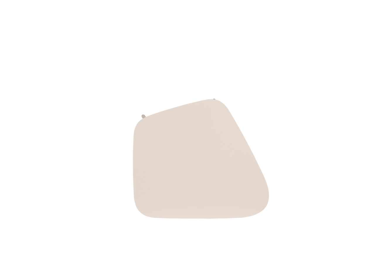 Gartencouchtisch Yvonne 2er-Set aus Metall, Champagner