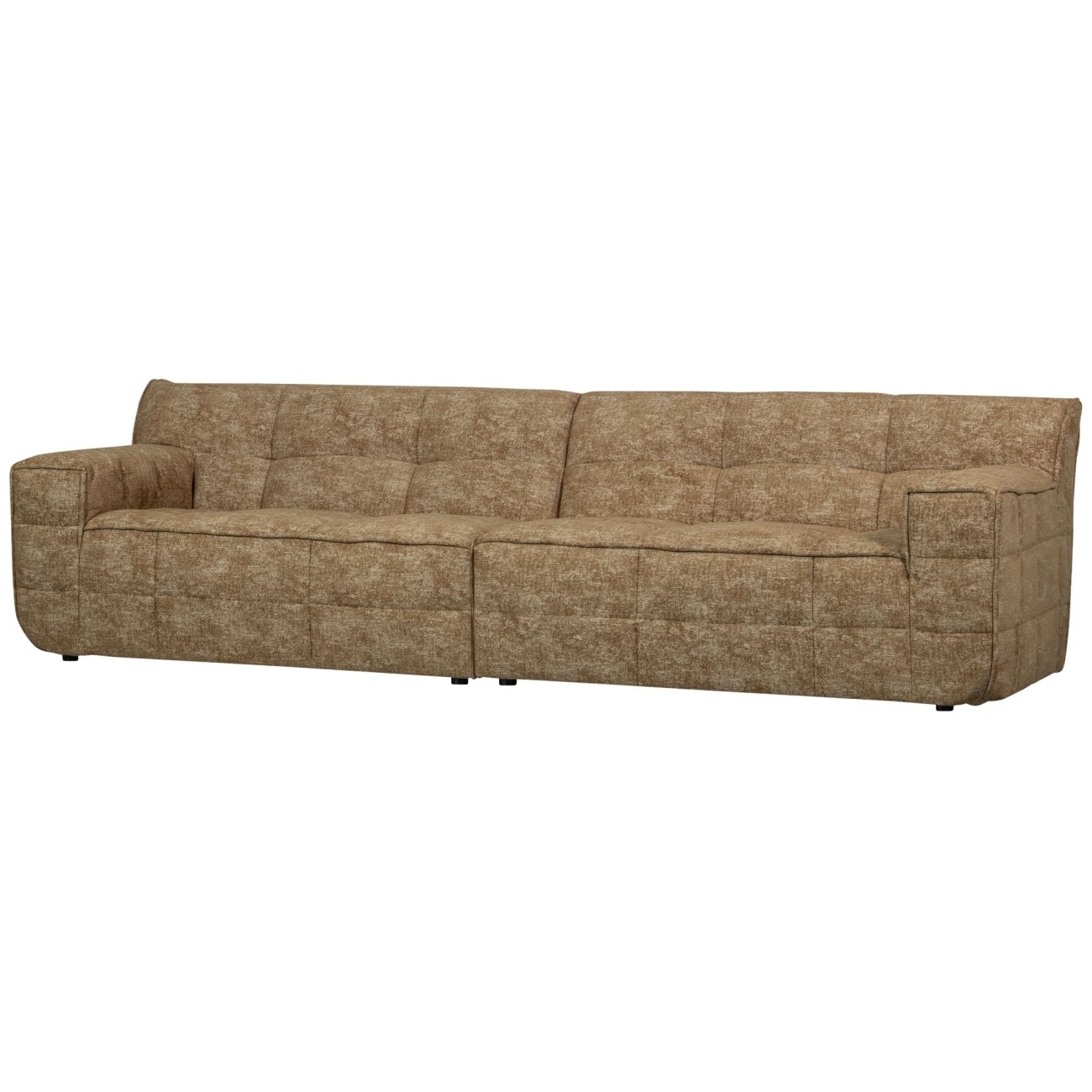 Sofa Timor aus Chenille-Stoff, Braun Sofa Timor aus Chenille-Stoff, Braun