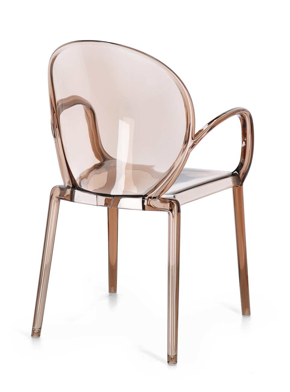 Gartenstuhl Camilla 4er-Set mit Armlehne, Coffee