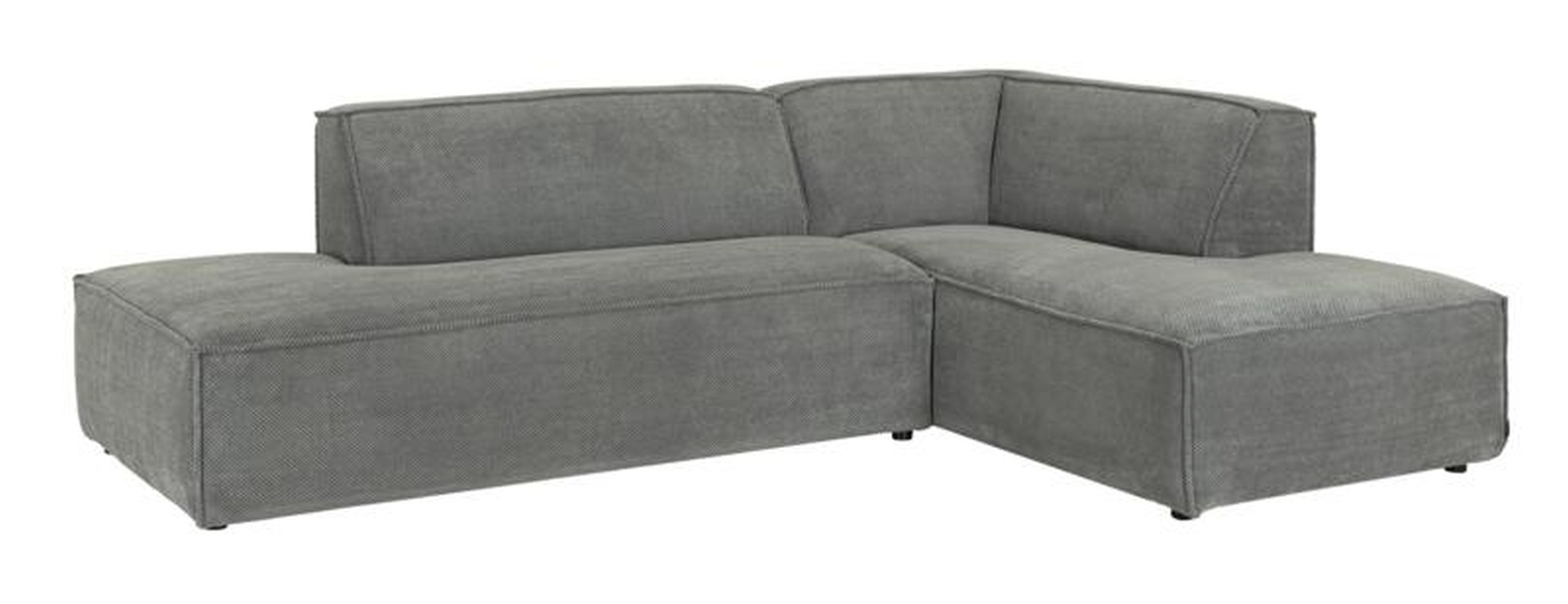 Ecksofa Cliff, Rechts, Grau Ecksofa Cliff, Rechts, Grau