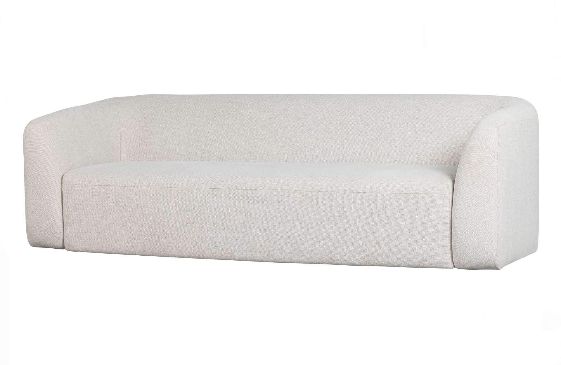 3-Sitzer Sofa Sloping aus Stoff, Pearl 3-Sitzer Sofa Sloping aus Stoff, Pearl