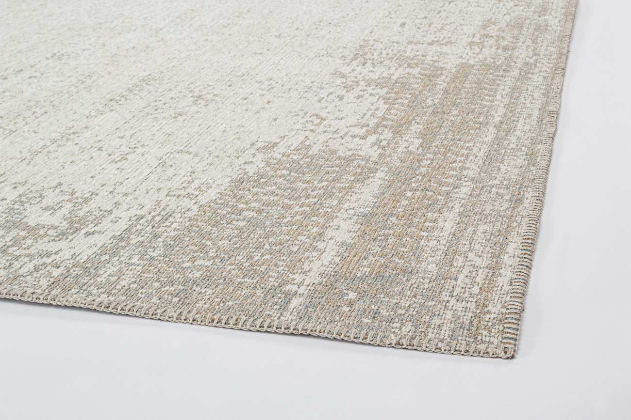 Teppich Silva aus Stoff Blau/Grau, 160x230 cm