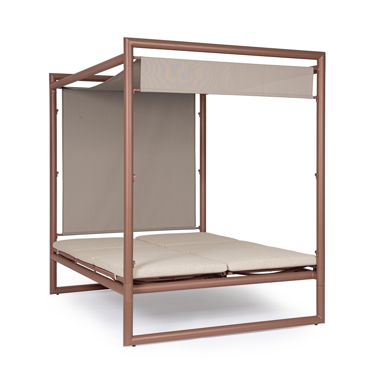 Gartendaybed Konnor aus Aluminium, Barin