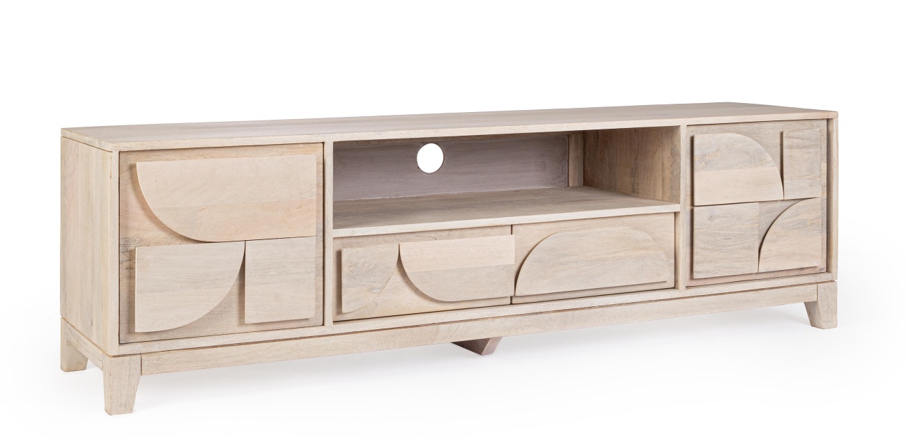 TV Board Archita aus Mangoholz, 160 cm TV Board Archita aus Mangoholz, 160 cm