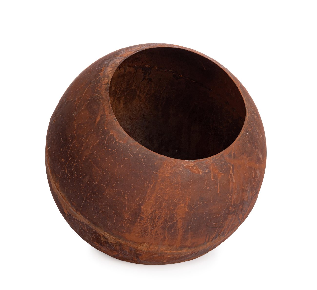 Feuerschale Efesto aus Metall, Rost Feuerschale Efesto aus Metall, Rost