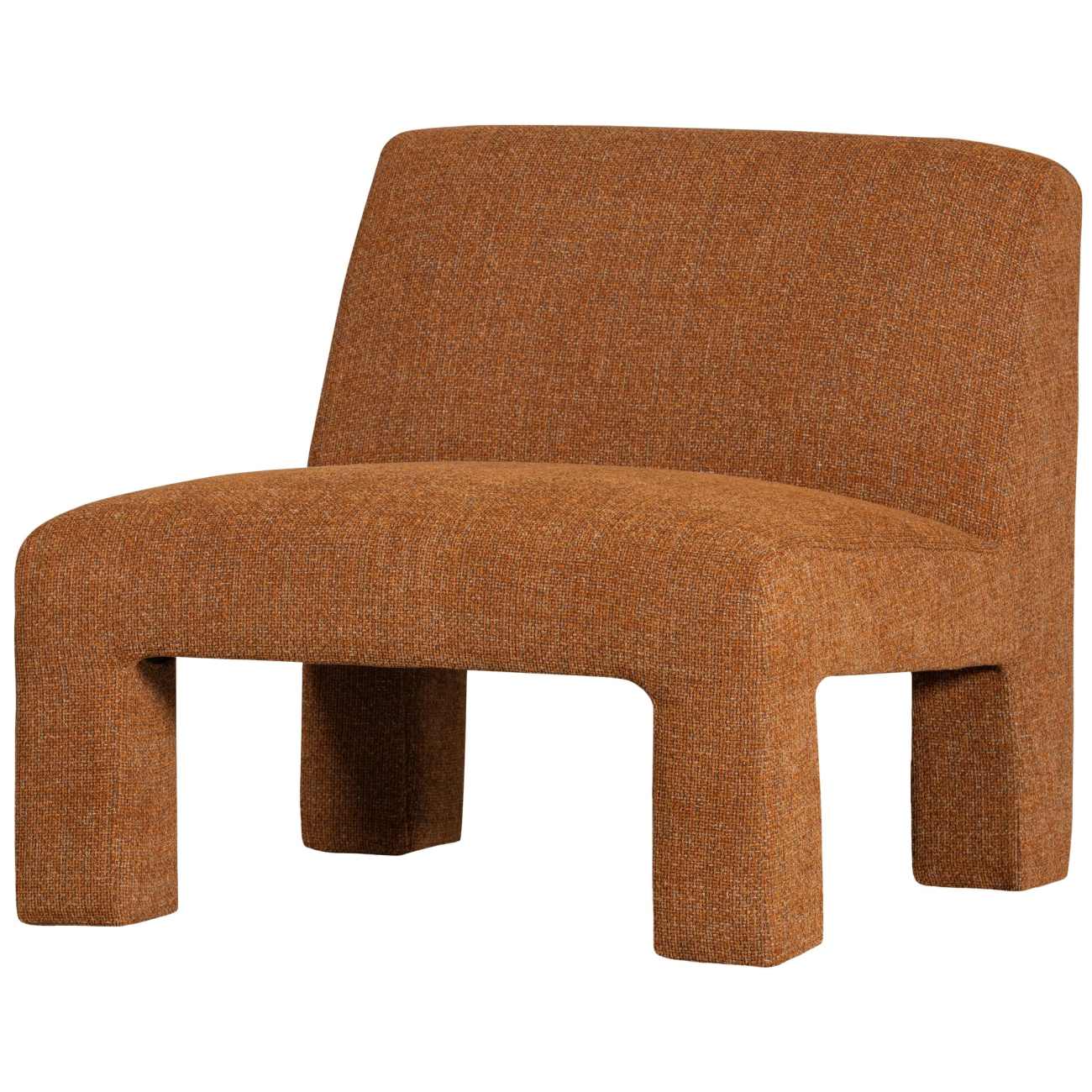 Sessel Lavid aus Webstoff, Orange Sessel Lavid aus Webstoff, Orange