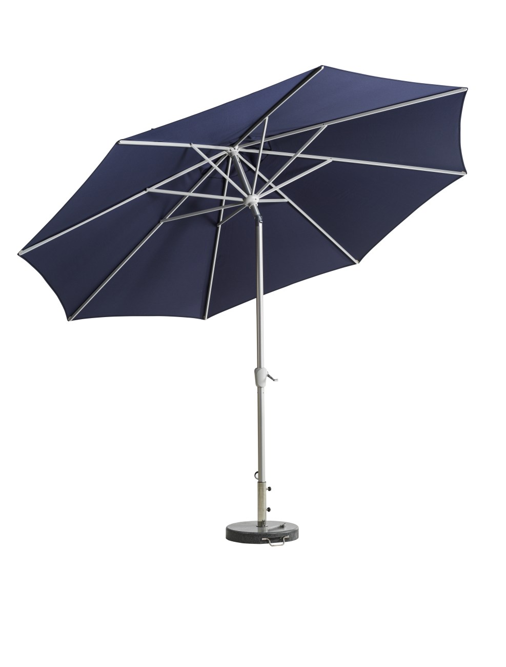 Sonnenschirm Abriola Ø 330 cm, Dunkelblau