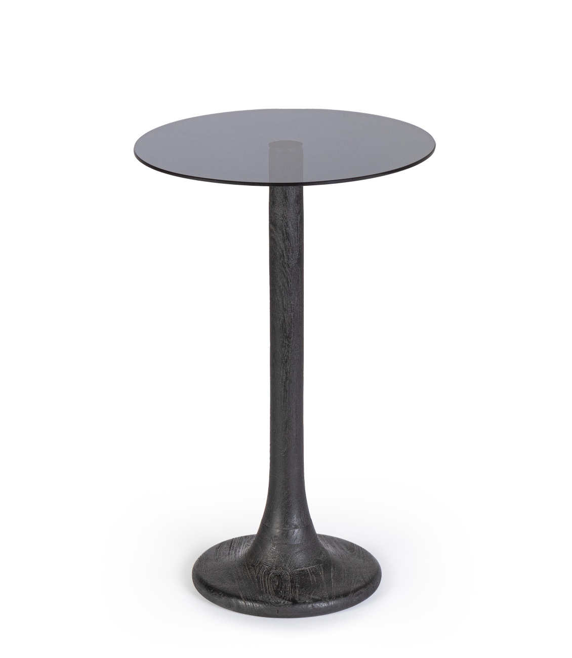 Beistelltisch Aberdeen Mangoholz Ø 35cm, Schwarz Beistelltisch Aberdeen Mangoholz Ø 35cm, Schwarz