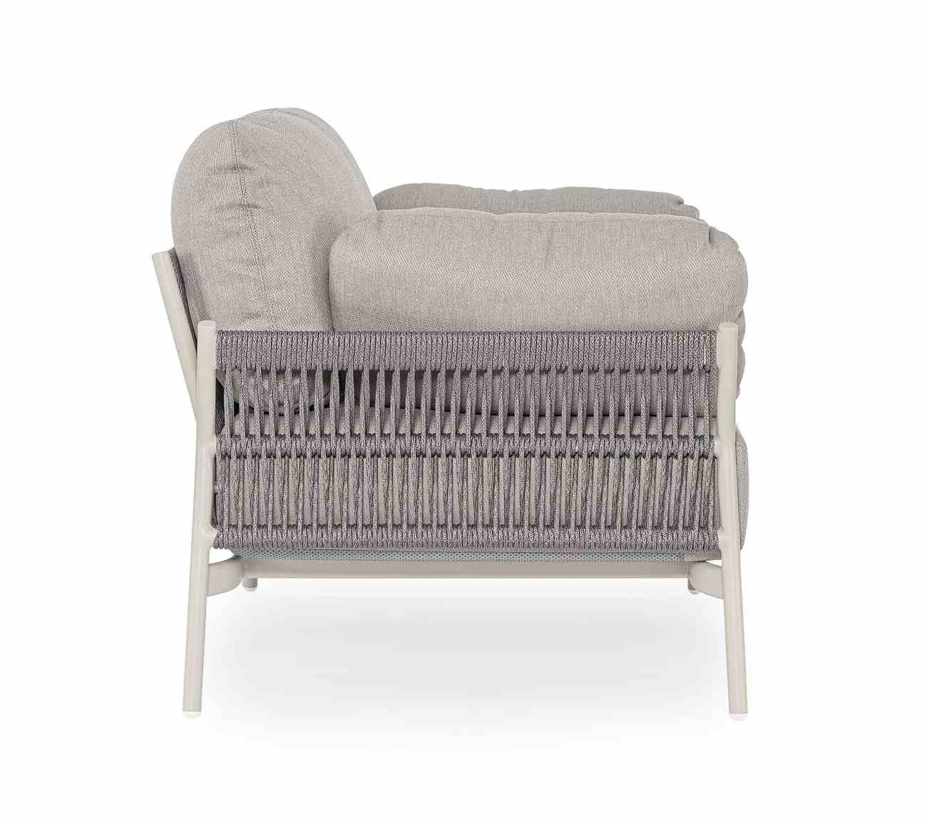 Gartensessel Pardis aus Aluminium, Agate