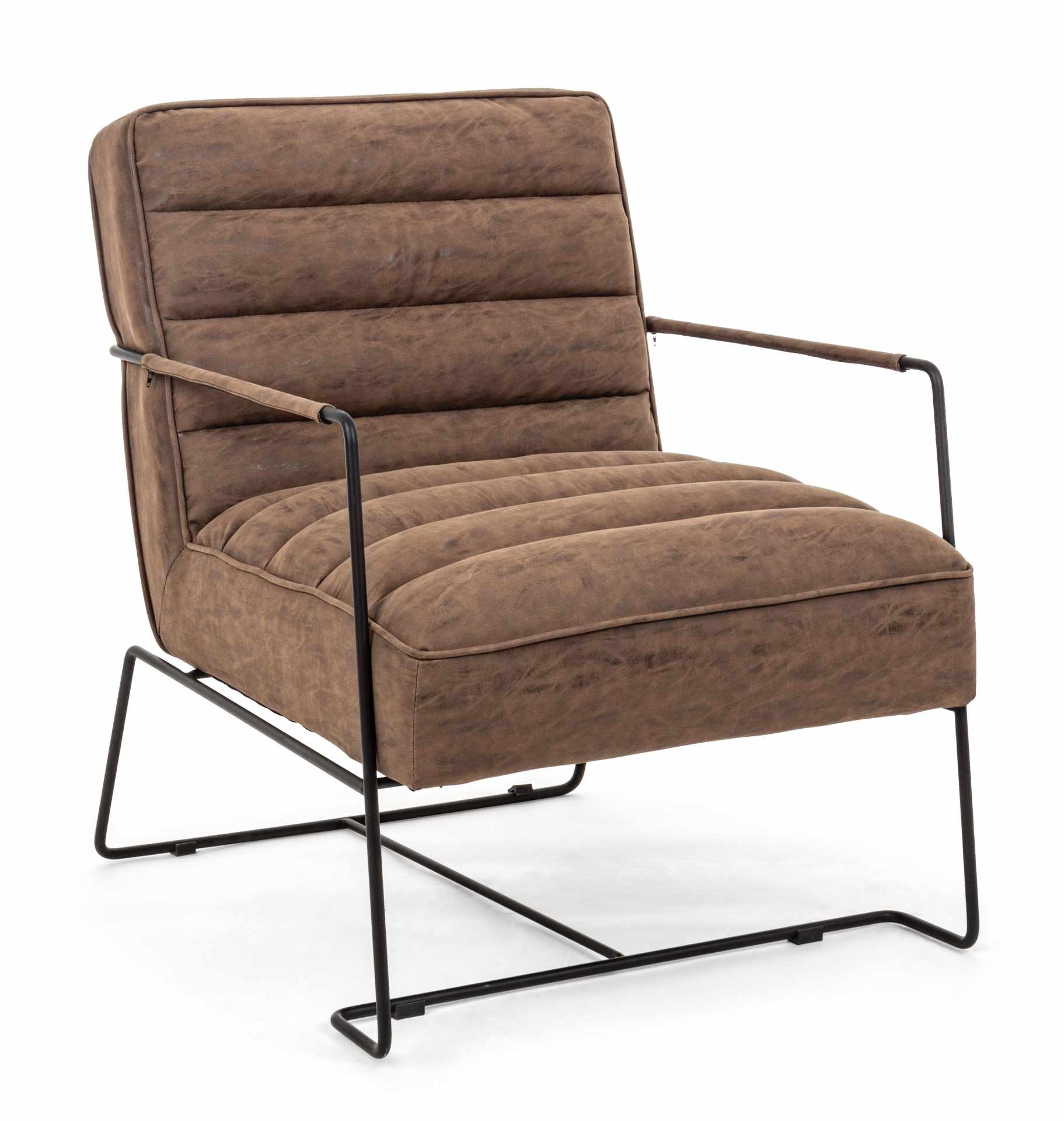 Sessel Brianna aus Kunstleder, Braun Sessel Brianna aus Kunstleder, Braun