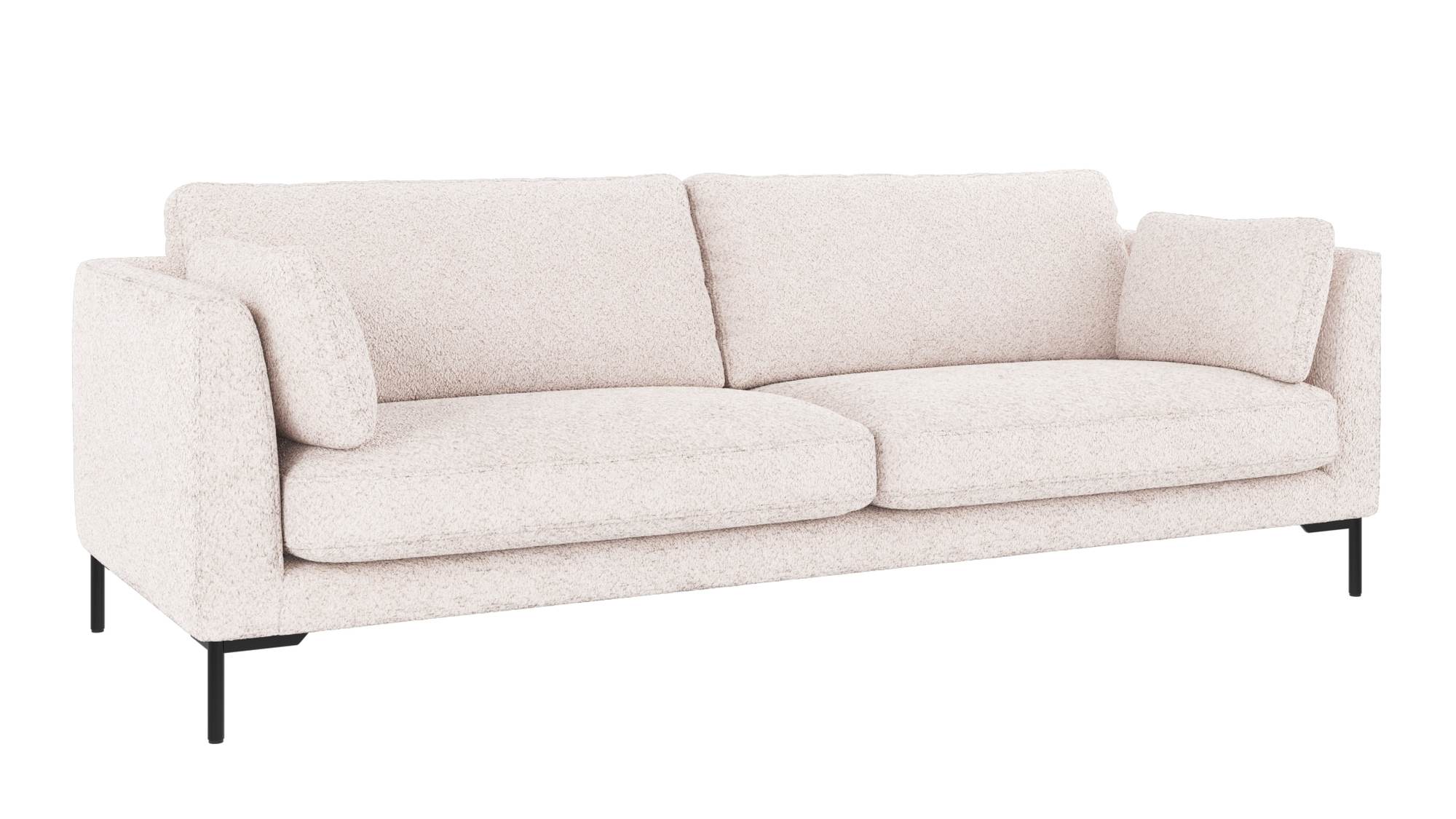 Sofa Corwin 3-Sitzer, Bezug Anna Weiß