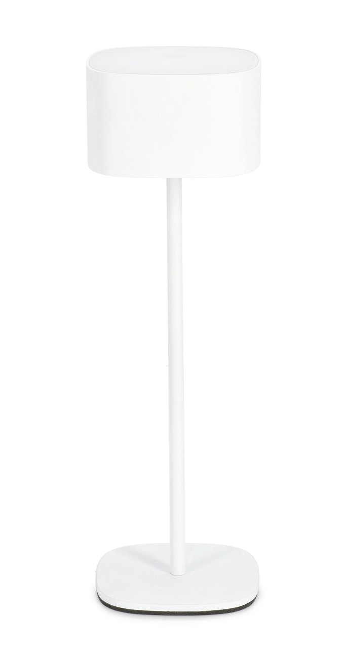 Gartentischleuchte Naimi mit LED, Weiß Gartentischleuchte Naimi mit LED, Weiß