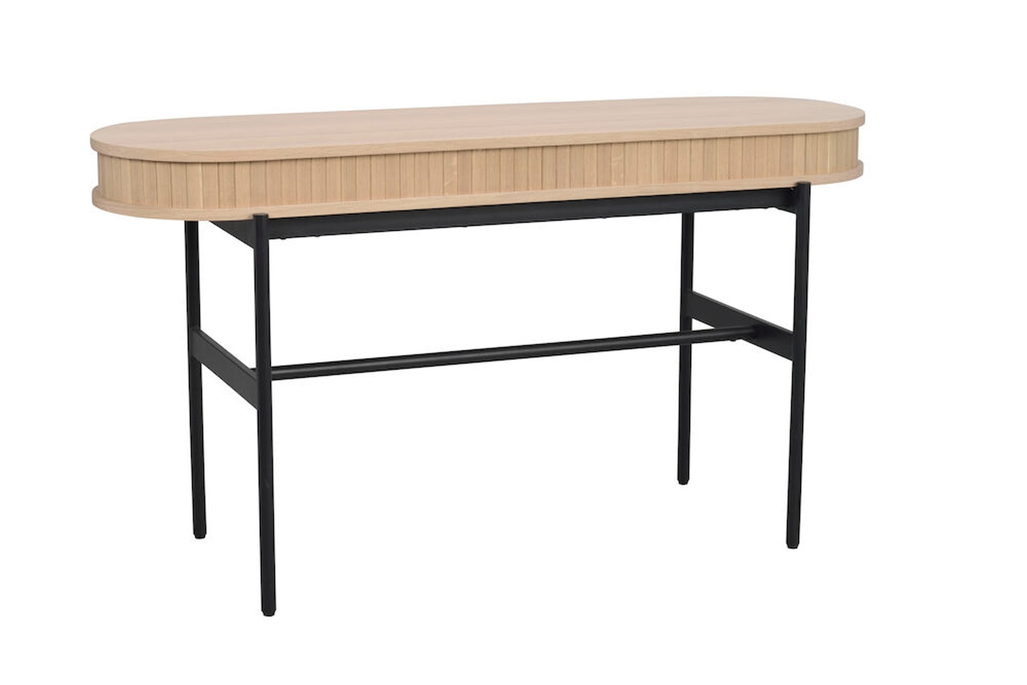 Konsole Haddington mit Schubladen 142x47x77cm, Eiche – stilvoller Blickfang für Ihr Zuhause.