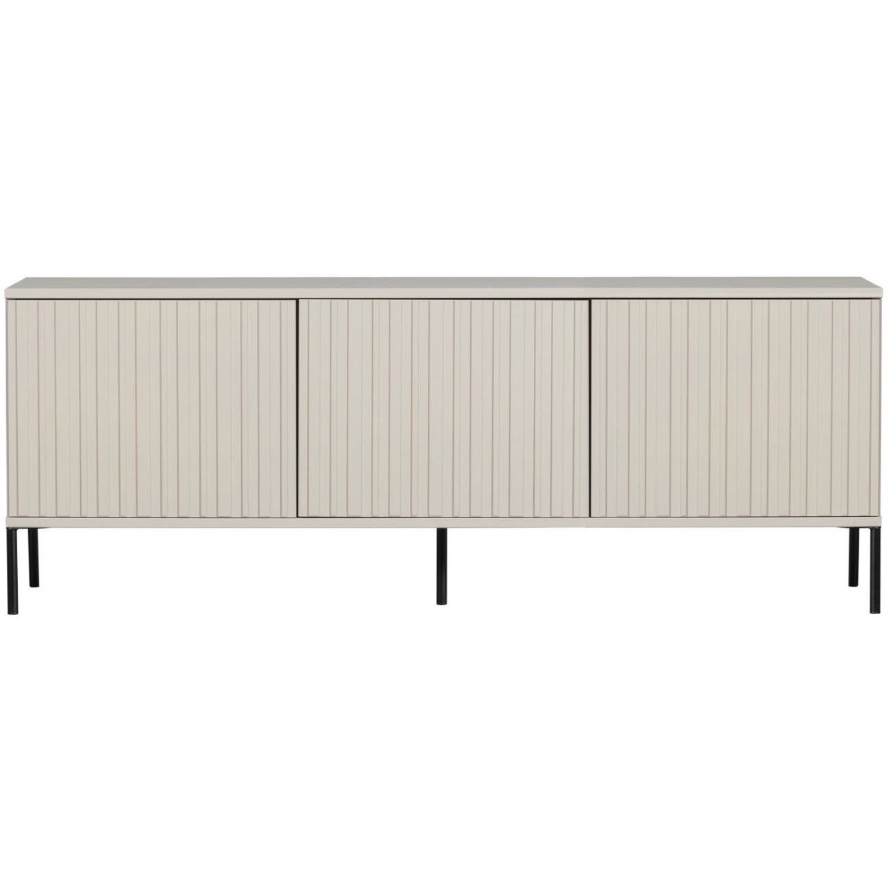 TV Board Gravure aus Kiefernholz 150 cm, Dust