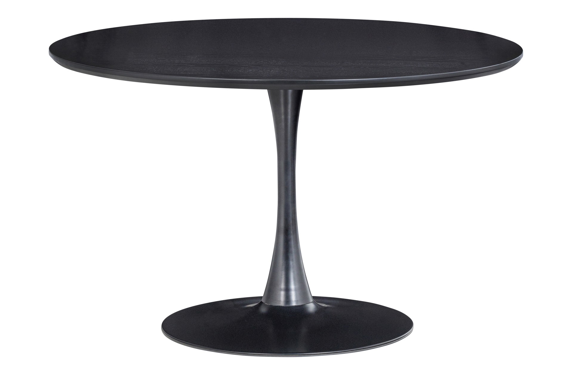 Der Esstisch Sammy überzeugt mit seinem modernem Design. Gefertigt wurde die Tischplatte aus MDF Holz, das Gestell wurde aus Metall hergestellt. Der Tisch hat einen schwarzen Farbton.