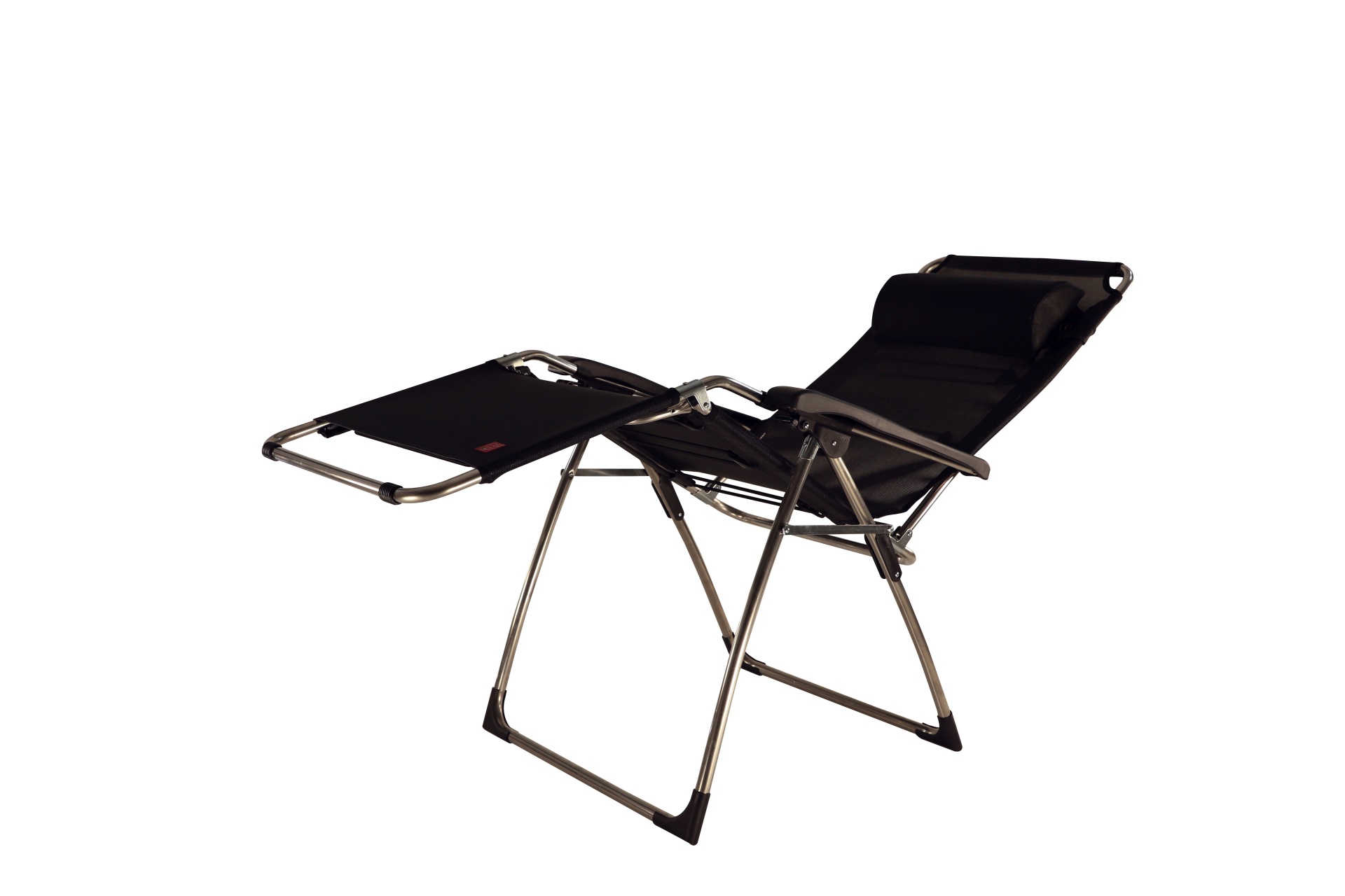 Relaxliege Amida aus Aluminium, Schwarz Relaxliege Amida aus Aluminium, Schwarz