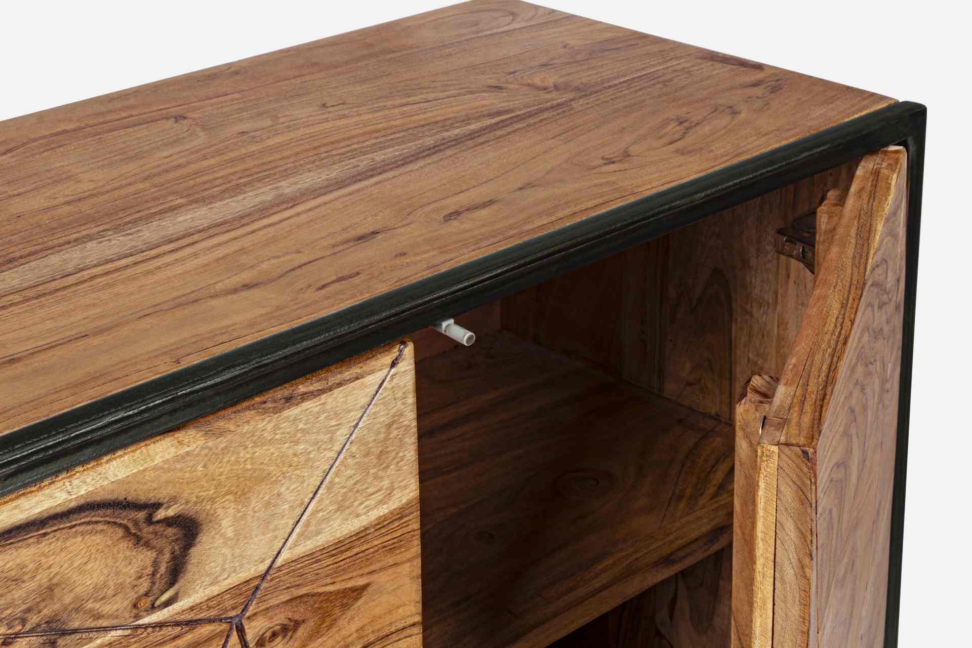 Sideboard Egon aus Akazienholz, 175 cm