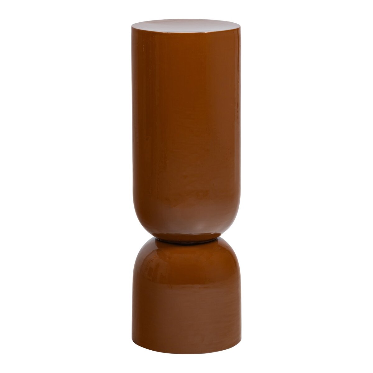 Pflanzenständer / Pflanzentopf Toval - Metall Honiggelb, Ø 32 cm