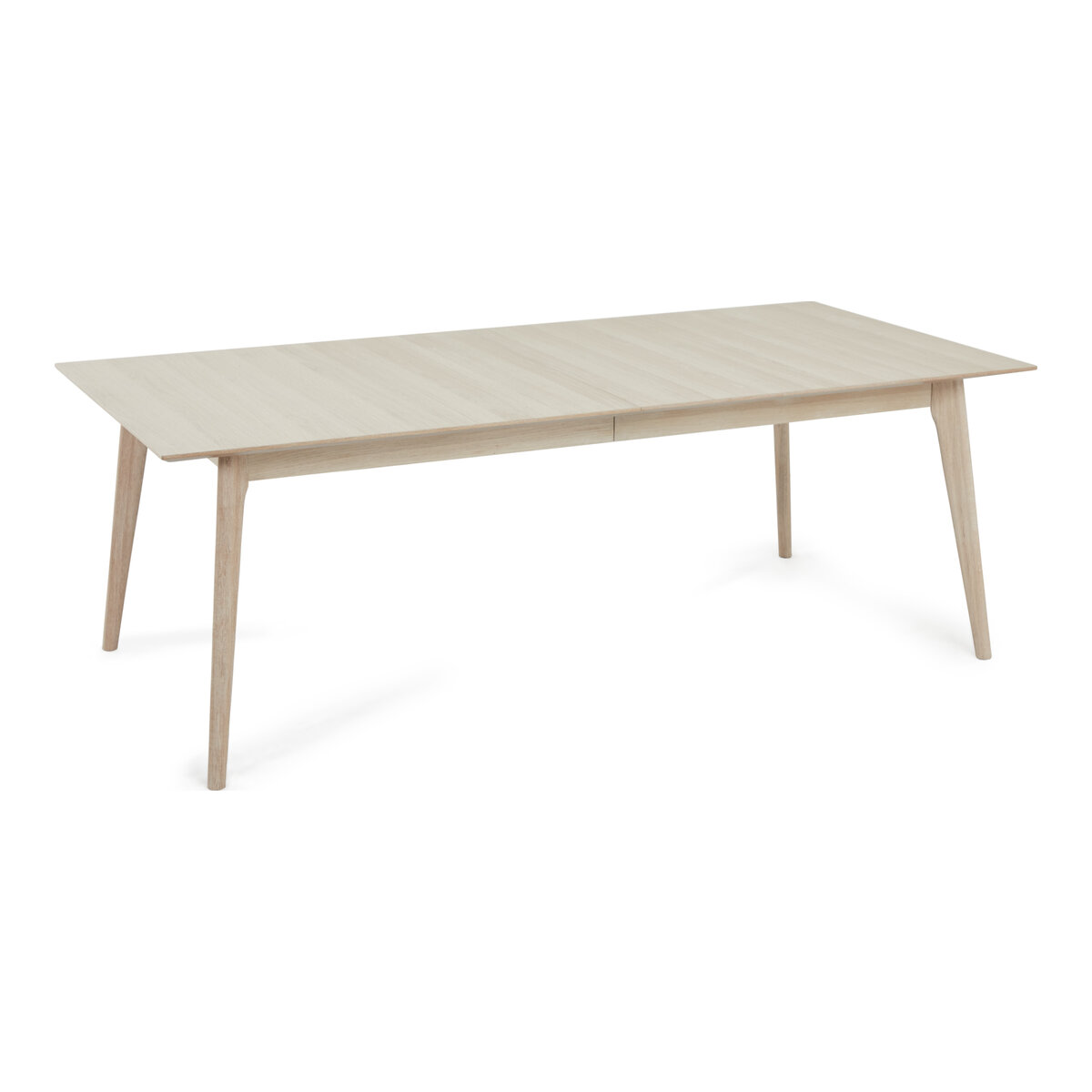 Esstisch Otaro 220-320x105 cm Eiche Whitewash - Ausziehbar für 6-10 Personen