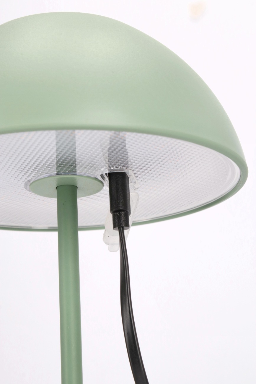 Gartentischleuchte Beren mit LED, Grün