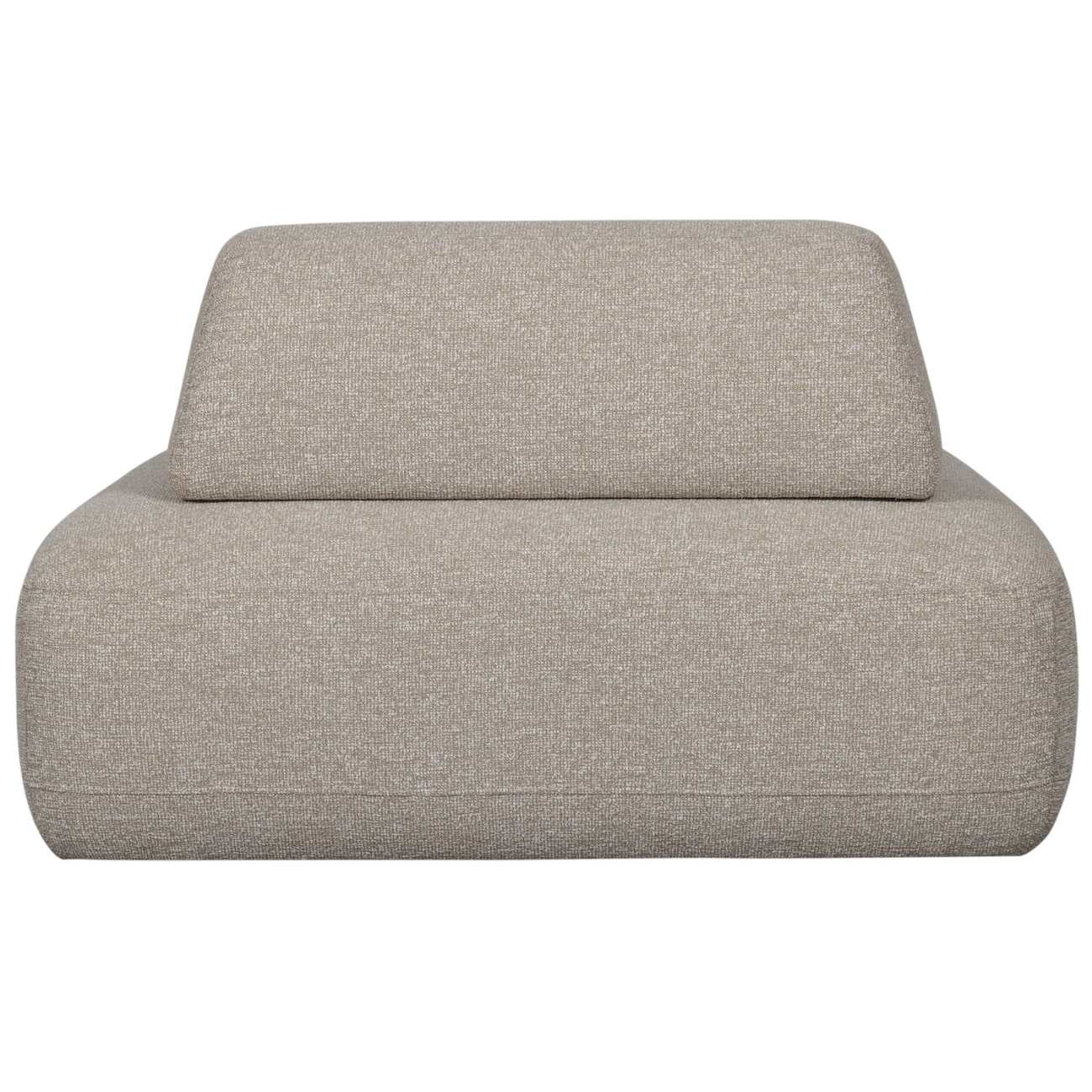 Sessel Sterck mit beweglicher Rückenlehne, Natur