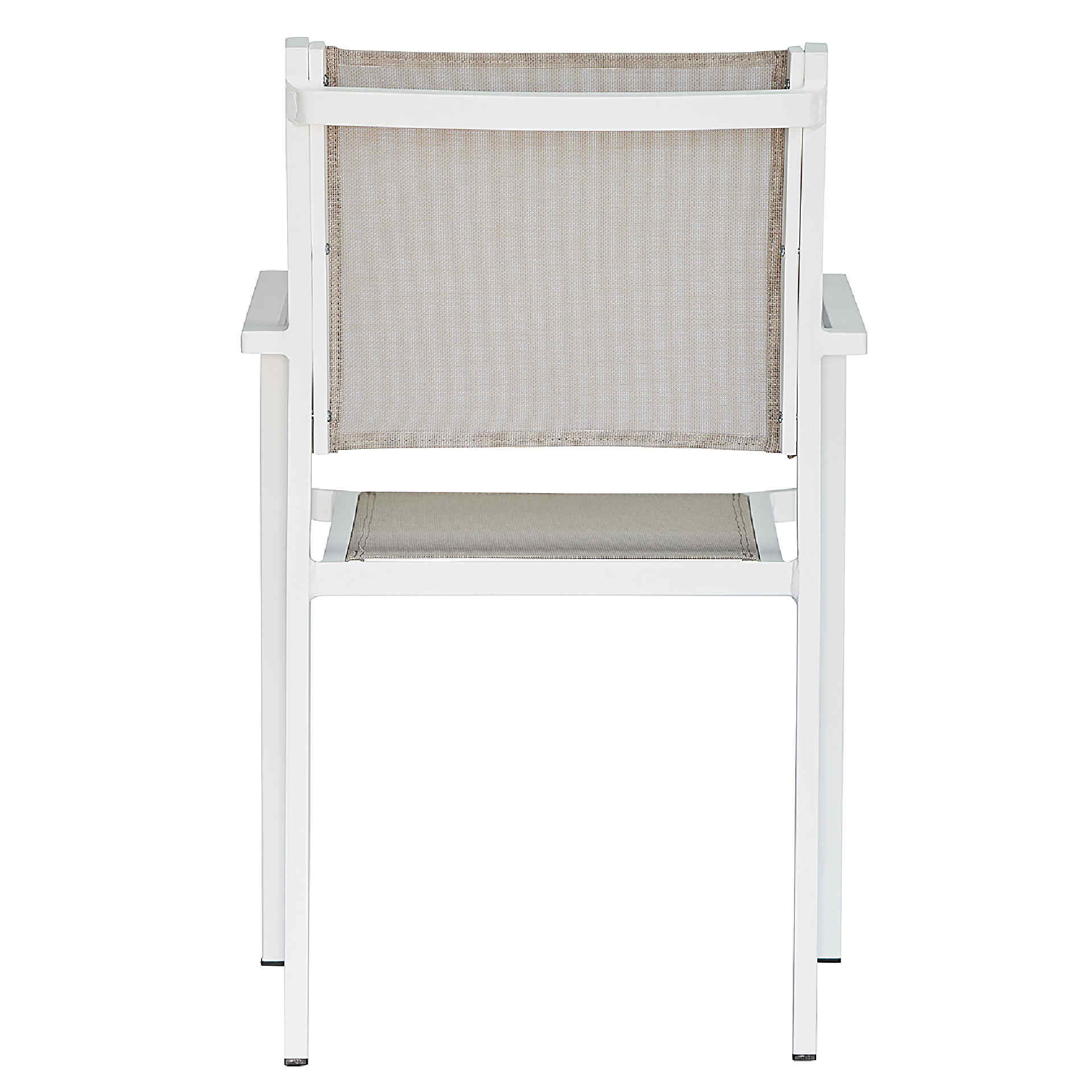 JanKurtz Gartenstuhl Gartensessel Aria Armlehne Textilene Aluminium stapelbar