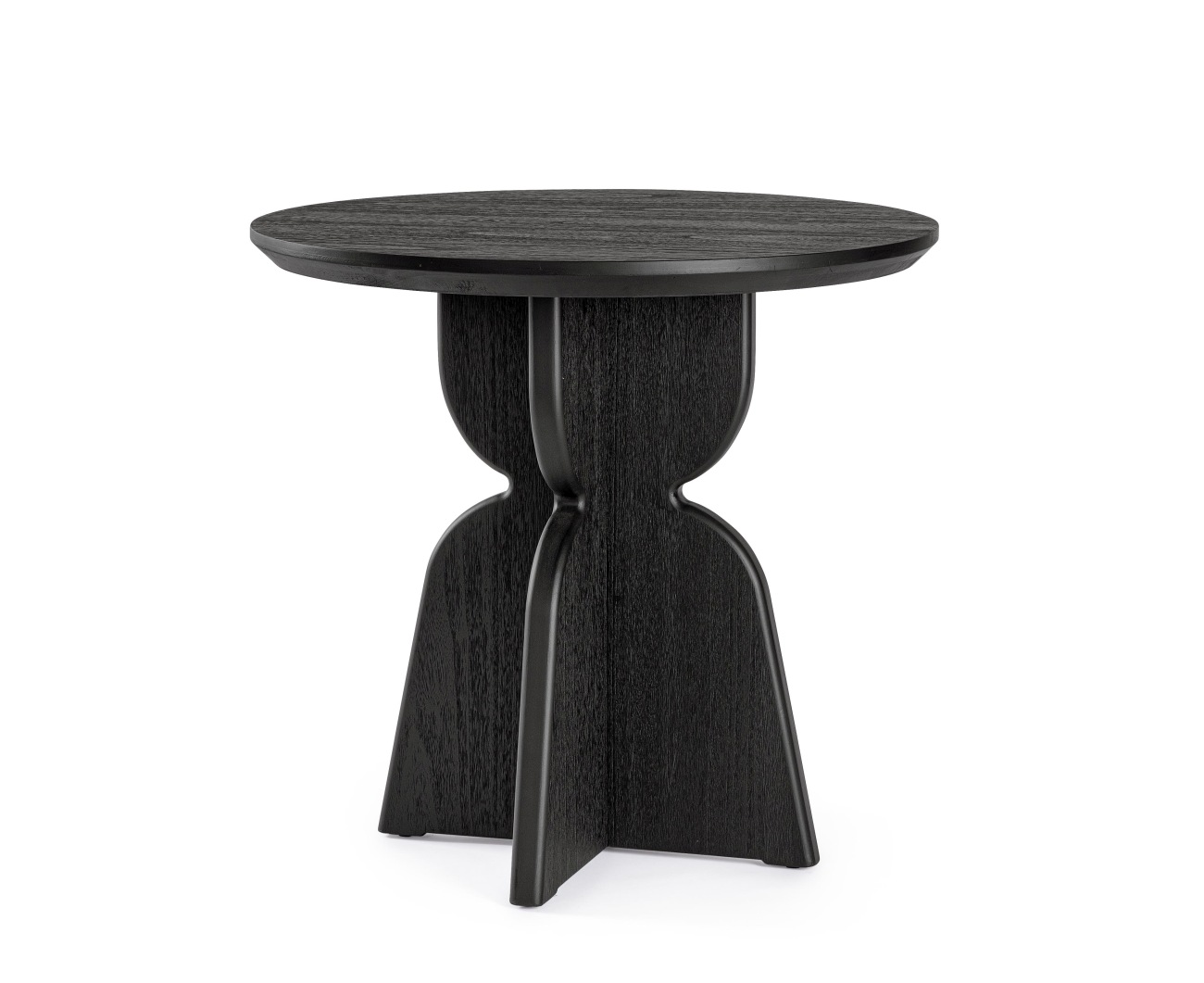 Esstisch Empire Ø 80 cm, Schwarz
